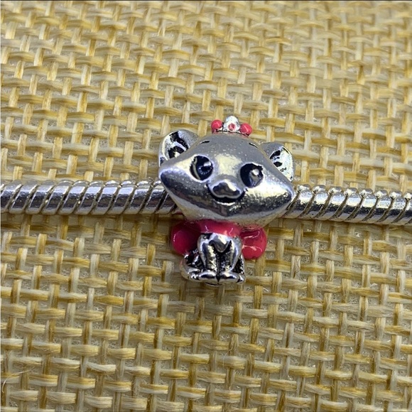 Disney Aristocats Marie kitten .925 charm - Picture 5 of 5